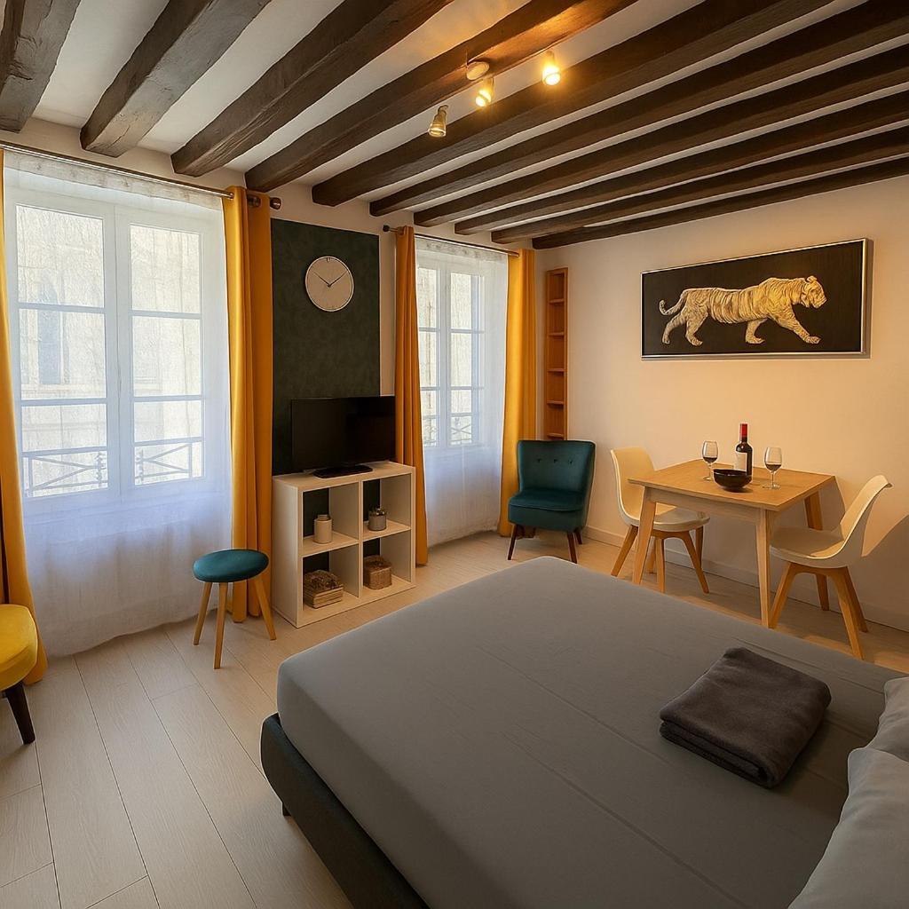 Appartement Vue Cathedrale- Centre Ville Meaux-Gare-Disney Extérieur photo